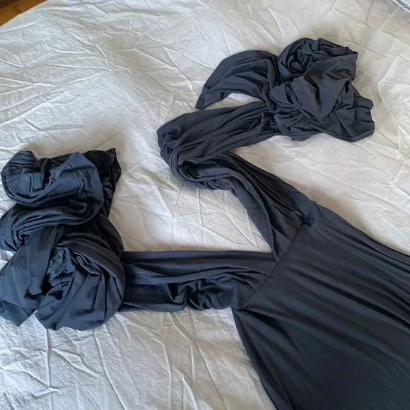 Navy Blue Infinity Multi Way Dress - Picture 8 of 16